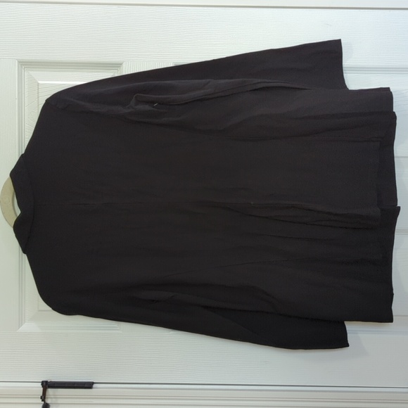 Eileen Fisher Women's Black Button Up Heavy Cardigan/Jacket - Picture 8 of 11